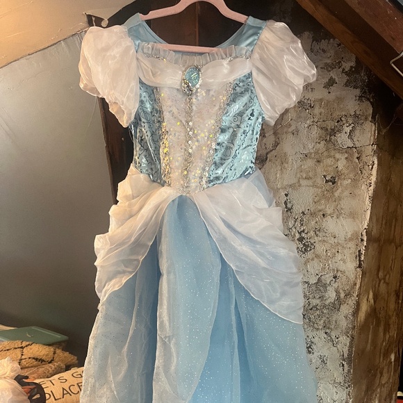 Sz 7/8 girls CINDERELLA DRESS Bippity Boppity Boutique - Picture 1 of 3